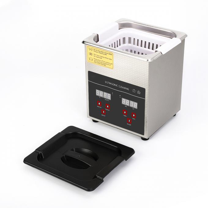 Machine de nettoyage par ultrasons de 60W stérilisant le nettoyant de bain par ultrasons de 2L 1
