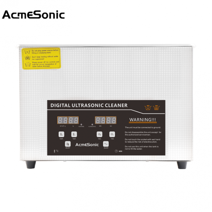 Nettoyeur numérique à ultrasons industriel pour outils matériels 4,5 litres 0