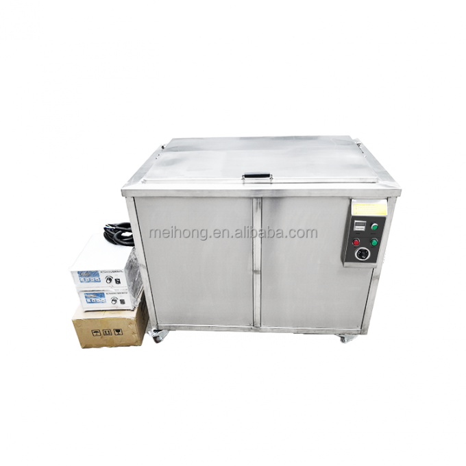 Machine de nettoyage par ultrasons de la tête du cylindre du moteur 28khz avec système de filtre à huile 6