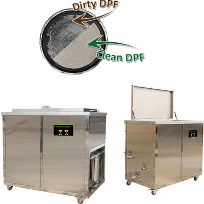 Matériel 304/316 ultrasonique en céramique d'acier inoxydable de machine de nettoyage de filtre de la voiture DPF