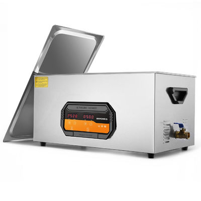 Machine de nettoyage industriel à ultrasons de 22L en acier inoxydable 480W