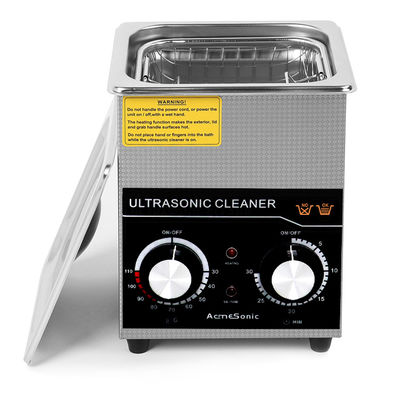 Nettoyeur de volume de réservoir à ultrasons portable de 2L UC-100 avec nettoyage à l'eau chaude