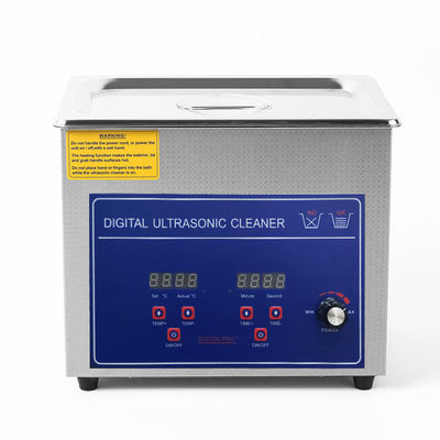 Nettoyeur industriel à ultrasons réglable de 3L avec une fonction de nettoyage puissante de 220W