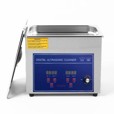 Nettoyeur à ultrasons industriel réglable 3L Modèle 120w Puissance ultrasonique 40kHz Fréquence 6L Capacité