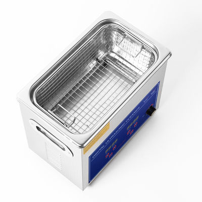Nettoyeur à ultrasons réglable de puissance de 6L avec réglage de puissance et de chronomètre de 120W