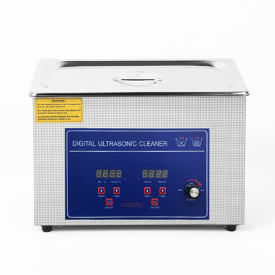 Nettoyeur à ultrasons réglable de puissance 280W avec 4L Capacité 0~30min Timer 40kHz Fréquence
