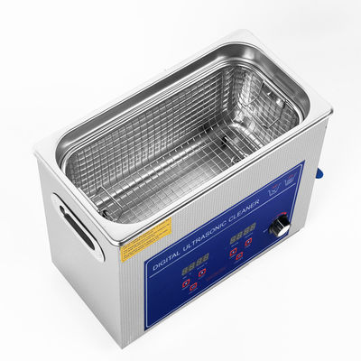 Nettoyeur à ultrasons industriel 6L 40kHz Machine de nettoyage à ultrasons réglable