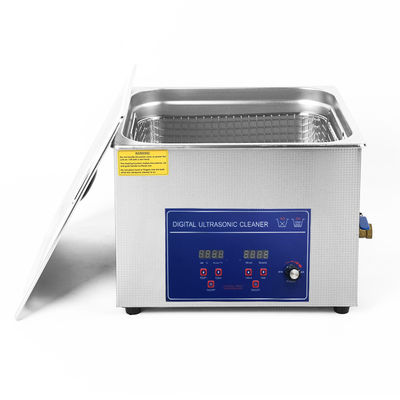Machine à nettoyer par ultrasons de 360W 400W 40kHz 15L Nettoyeuse à ultrasons réglable