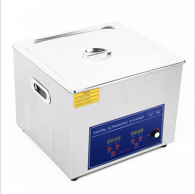 Puissant nettoyeur à ultrasons de chauffage 15L Capacité 360w Pour le nettoyage de pièces de précision