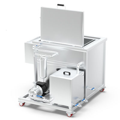 Nettoyeur industriel à ultrasons en acier inoxydable de précision 3000W Puissance de chauffage 108L 28/40KHz 20-95°C