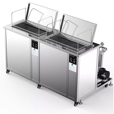 Acier inoxydable SUS 304 28/40 KHz Nettoyeur industriel à ultrasons Capacité 360L
