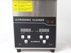 Nettoyeur à ultrasons numériques 2L pour nettoyer les prothèses dentaires