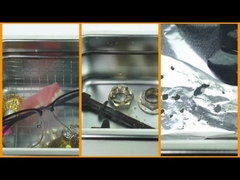 Machine de nettoyage par ultrasons en acier inoxydable Parties ultrasoniques industrielles Nettoyeur